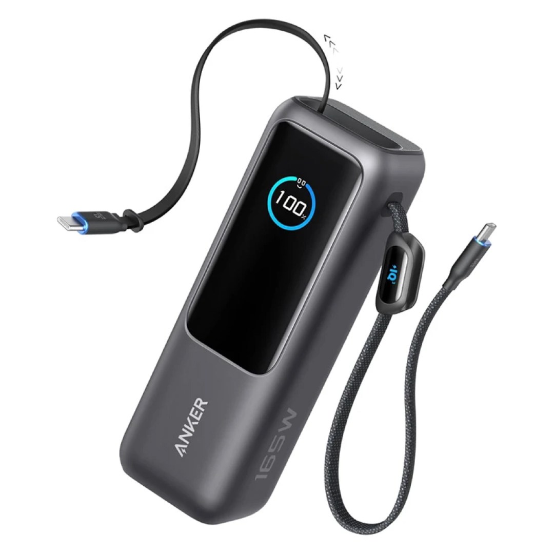 عکس پاوربانک 165 وات انکر مدل A1695 ظرفیت 25000 میلی آمپر ساعت -شماره 1