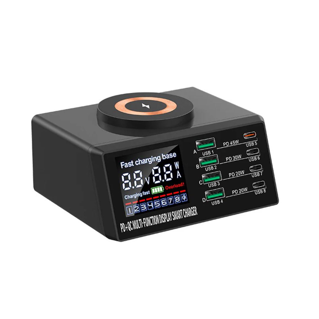 عکس شارژر رومیزی 8 پورت وایرلس WLX-X9M -شماره 1