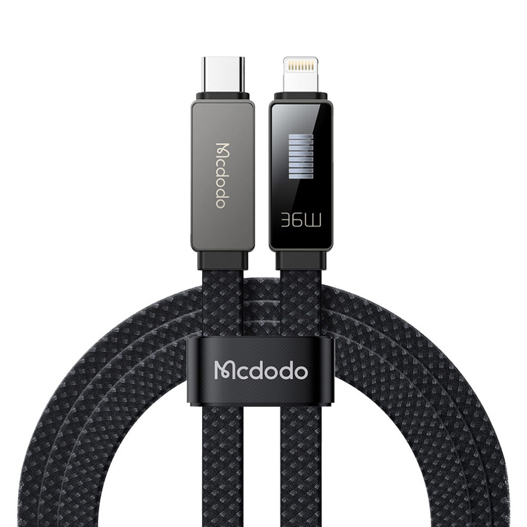 del-68795-cover.jpg عکس کابل شارژ سریع تایپ سی به لایتنینگ 36 وات مک دودو مدل Mcdodo CA-496 -شماره 1