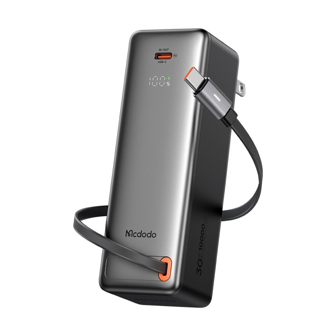 عکس پاوربانک 30 وات مک دودو مدل MC-318 ظرفیت 10000 میلی آمپر ساعت -شماره 1