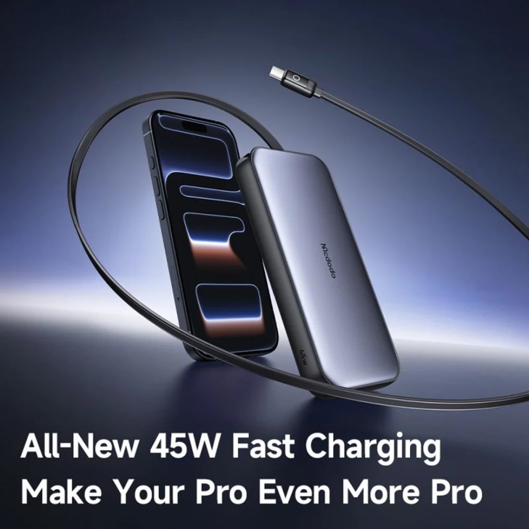 پاوربانک 45 وات مک دودو مدل MC-592 ظرفیت 10000mAh