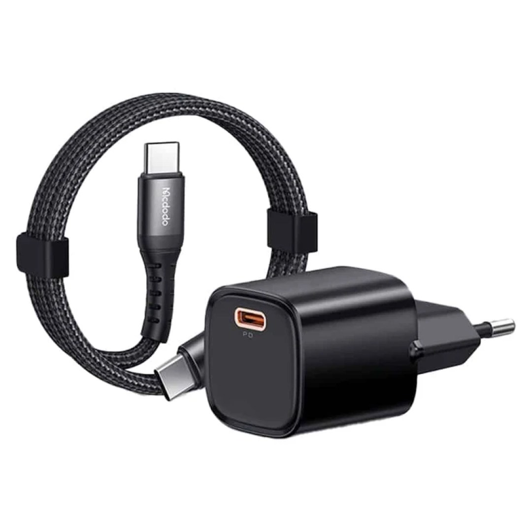 del-70862-cover.jpg عکس آداپتور شارژر 30 وات مک دودو مدل Mcdodo CH-008 همراه با کابل تایپ سی -شماره 1