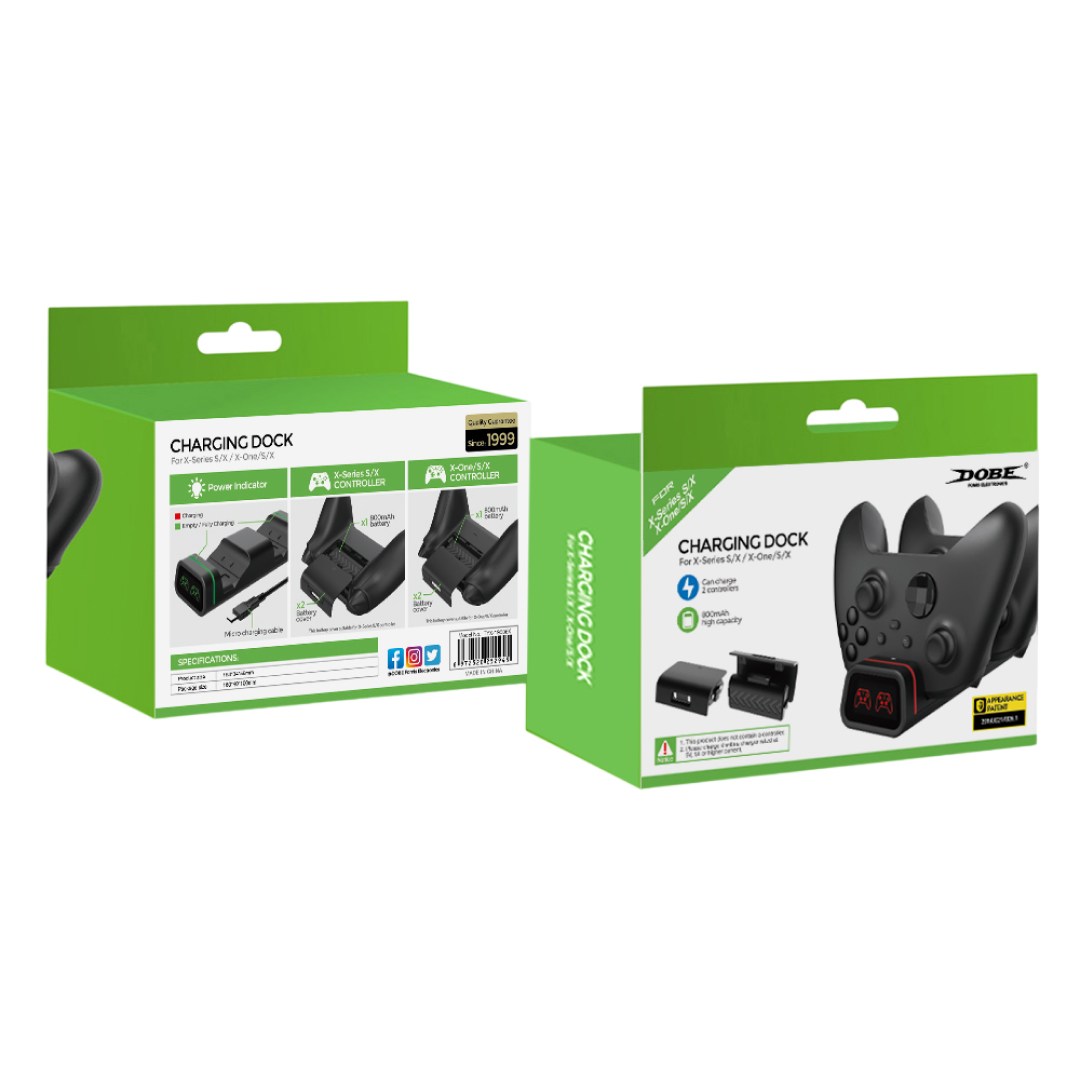 جعبه پایه شارژر دسته بازی ایکس باکس Dobe TYX-19006X برای Xbox Series X / S / One