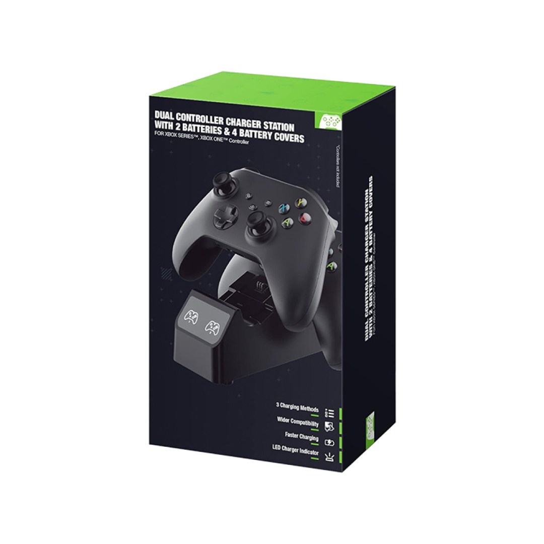عکس پایه شارژر دسته بازی اسپارک فاکس مناسب Xbox Series X/S مدل W20X513 جعبه پایه شارژر دسته بازی اسپارک فاکس مناسب Xbox Series X/S مدل W20X513