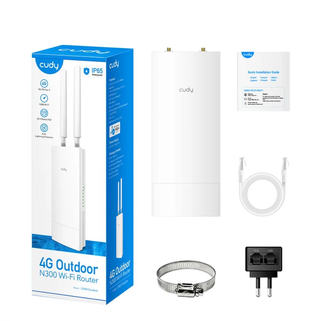مودم روتر 4G LTE بی‌سیم کودی مدل LT400 Outdoor