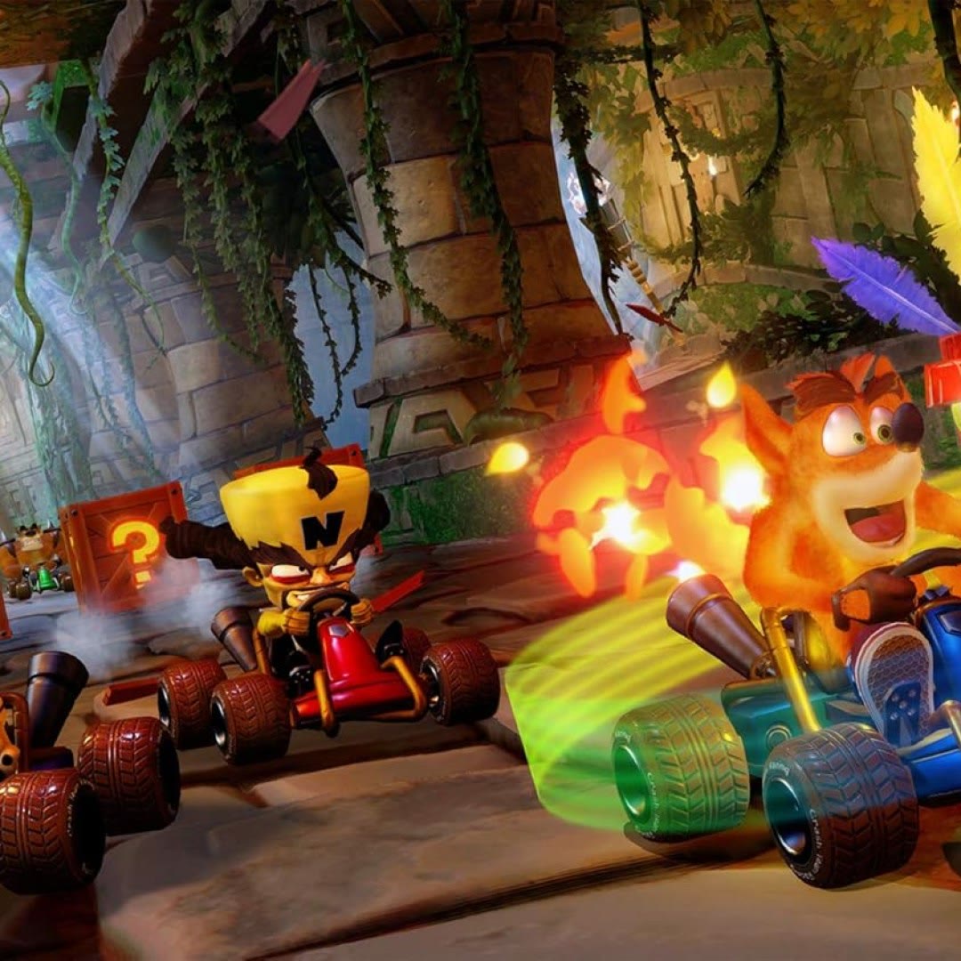 عکس بازی Crash Team Racing-Nitro Fueled مخصوص PlayStation 4 حالت ماسک در بازی CTR PS4