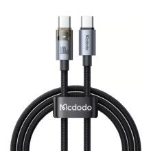 کابل شارژ سریع و دیتا دو سر تایپ سی شفاف 100 وات Mcdodo CA-558 طول 1.2 متر