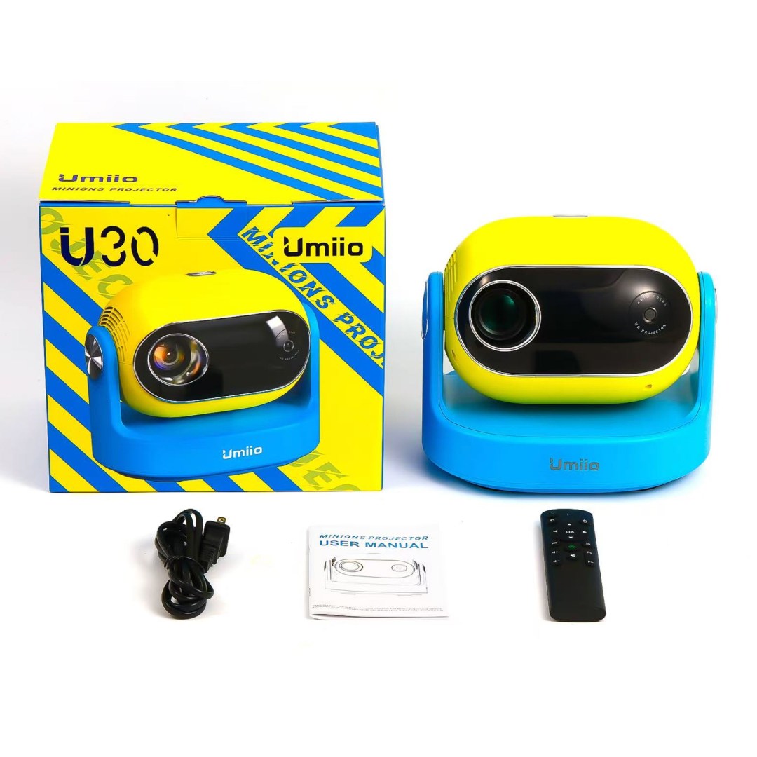 عکس ویدئو پروژکتور 1080 مدل UMiiO U30 جعبه ویدیو پروژکتور یومیو مدل U30