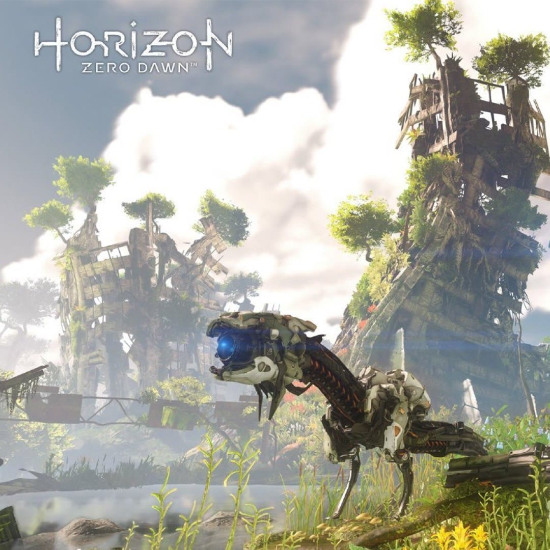 عکس بازی Horizon Zero Dawn مخصوص PlayStation 4 - کارکرده دایناسور رباتی بازی Horizon Zero Dawn مخصوص PlayStation 4