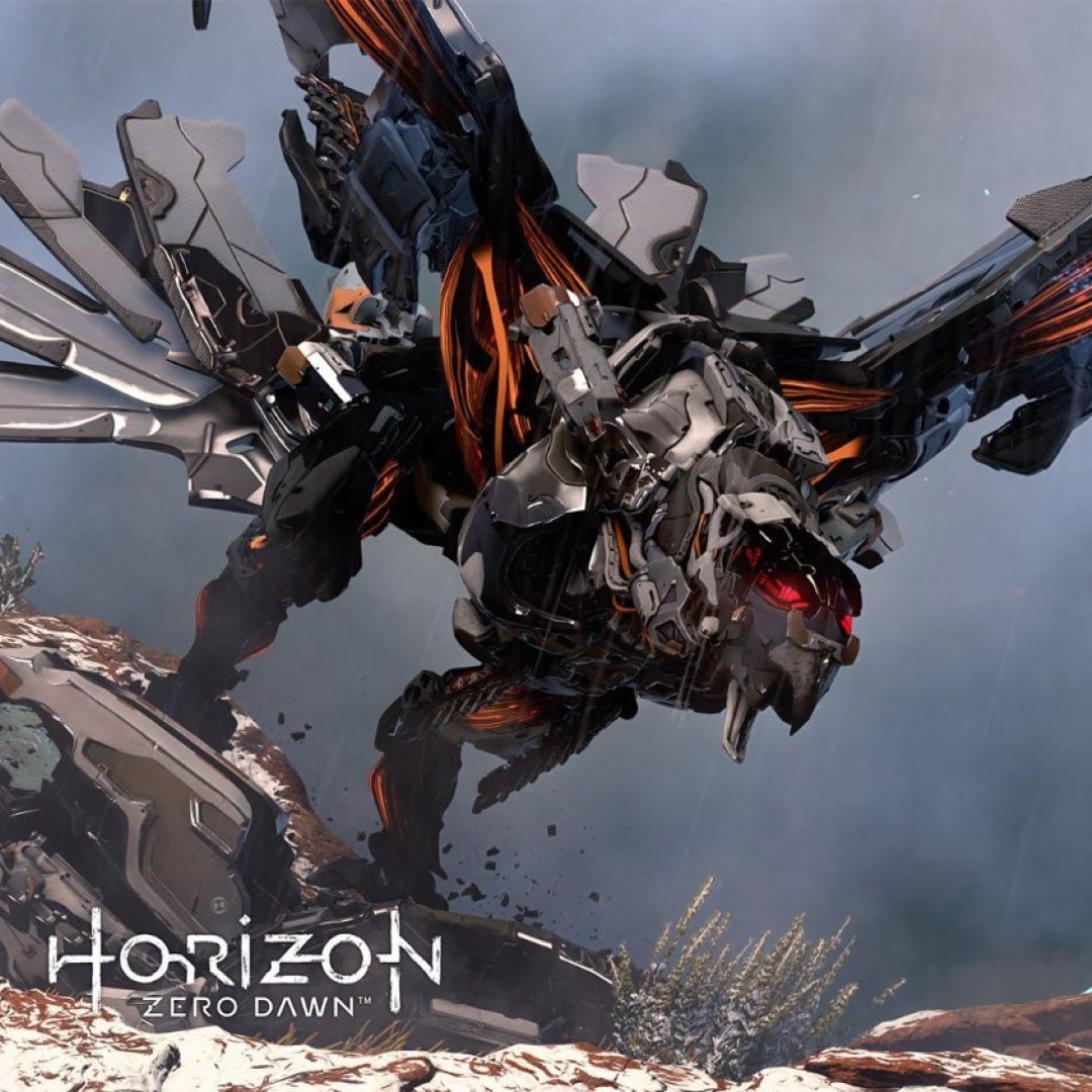 پرنده رباتی در بازی Horizon Zero Dawn مخصوص PlayStation 4