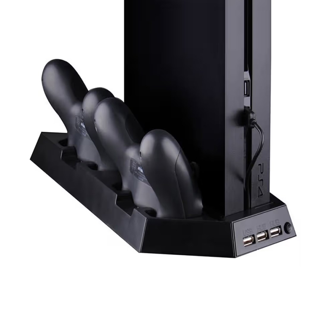 PS4 TP4023B multi functional cooling stand charging شارژ همزمان دو دسته