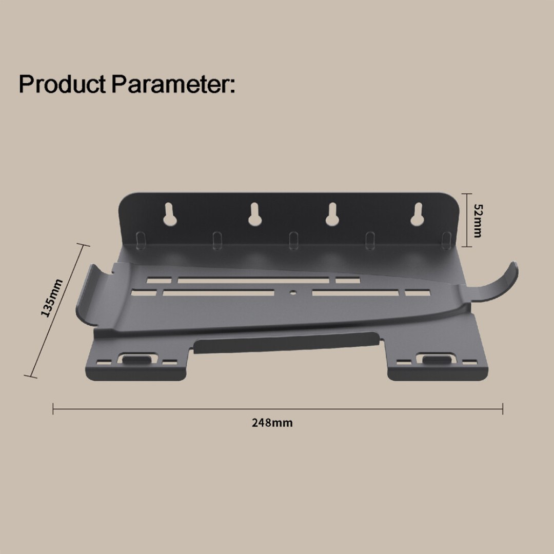 عکس پایه نگهدارنده دیواری پلی استیشن 5، اسلیم و پرو پی جی تک مدل GP-535 ابعادPGTECH GP-535 Suspension Bracket