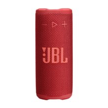 اسپیکر بلوتوثی قابل حمل 16 وات JBL Grip از زاویه روبرو رنگ قرمز