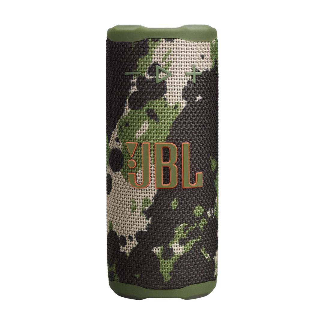 اسپیکر بلوتوثی قابل حمل 16 وات JBL Grip از زاویه روبرو رنگ ارتشی