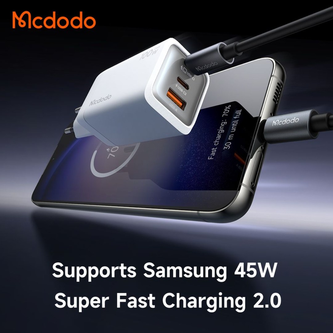آداپتور شارژر 100 وات Mcdodo CH-012