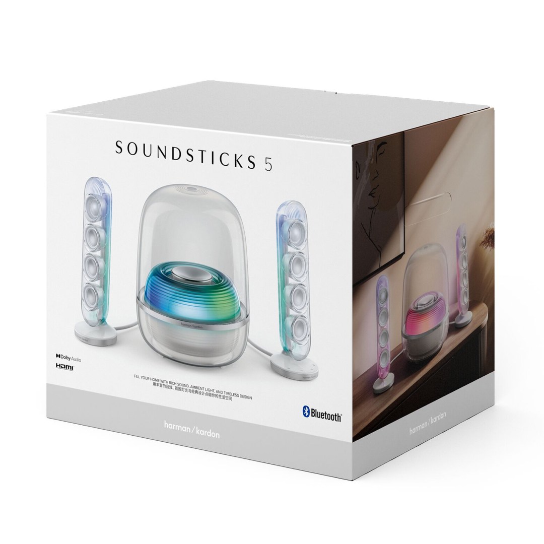 عکس اسپیکر بلوتوثی هارمن کاردن مدل SoundSticks 5 اسپیکر بلوتوثی هارمن کاردن مدل SoundSticks 5