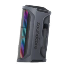 اسپیکر بلوتوثی قابل حمل 200 وات انکر مدل Soundcore Rave 3S با 2 میکروفون از زاویه بغل