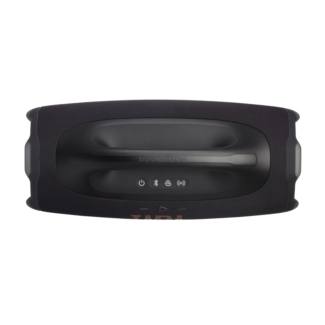 عکس اسپیکر بلوتوثی قابل حمل جی بی ال مدل Boombox 4 اسپیکر بلوتوثی قابل حمل جی بی ال مدل Boombox 4 از زاویه بالا