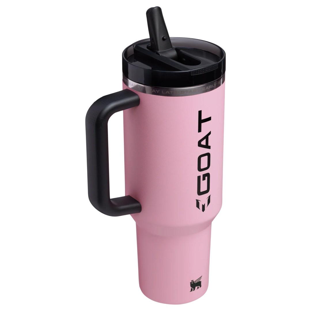 رنگ صورتی تراول ماگ اورجینال استنلی مدل Quencher ProTour ظرفیت 40oz 