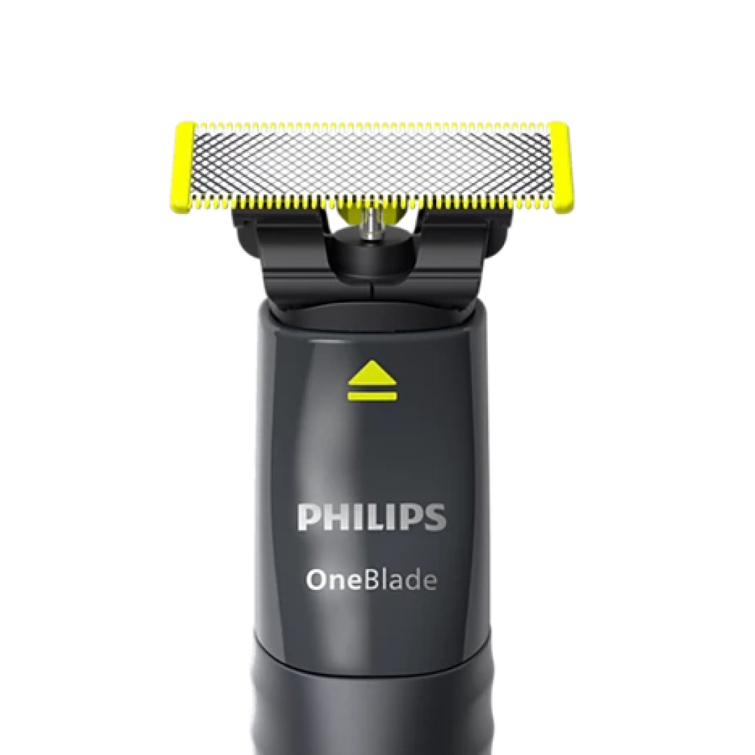 عکس ماشین اصلاح شارژی موی صورت فیلیپس مدل OneBlade QP1424/10 تیغه دوطرفه ماشین اصلاح فیلیپس QP1424/10 OneBlade