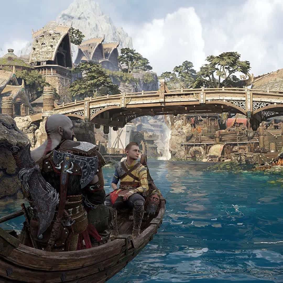 عکس بازی God of War Ragnarök مخصوص PlayStation 5 محیط بازی بازی God of War Ragnarök مخصوص PlayStation 5
