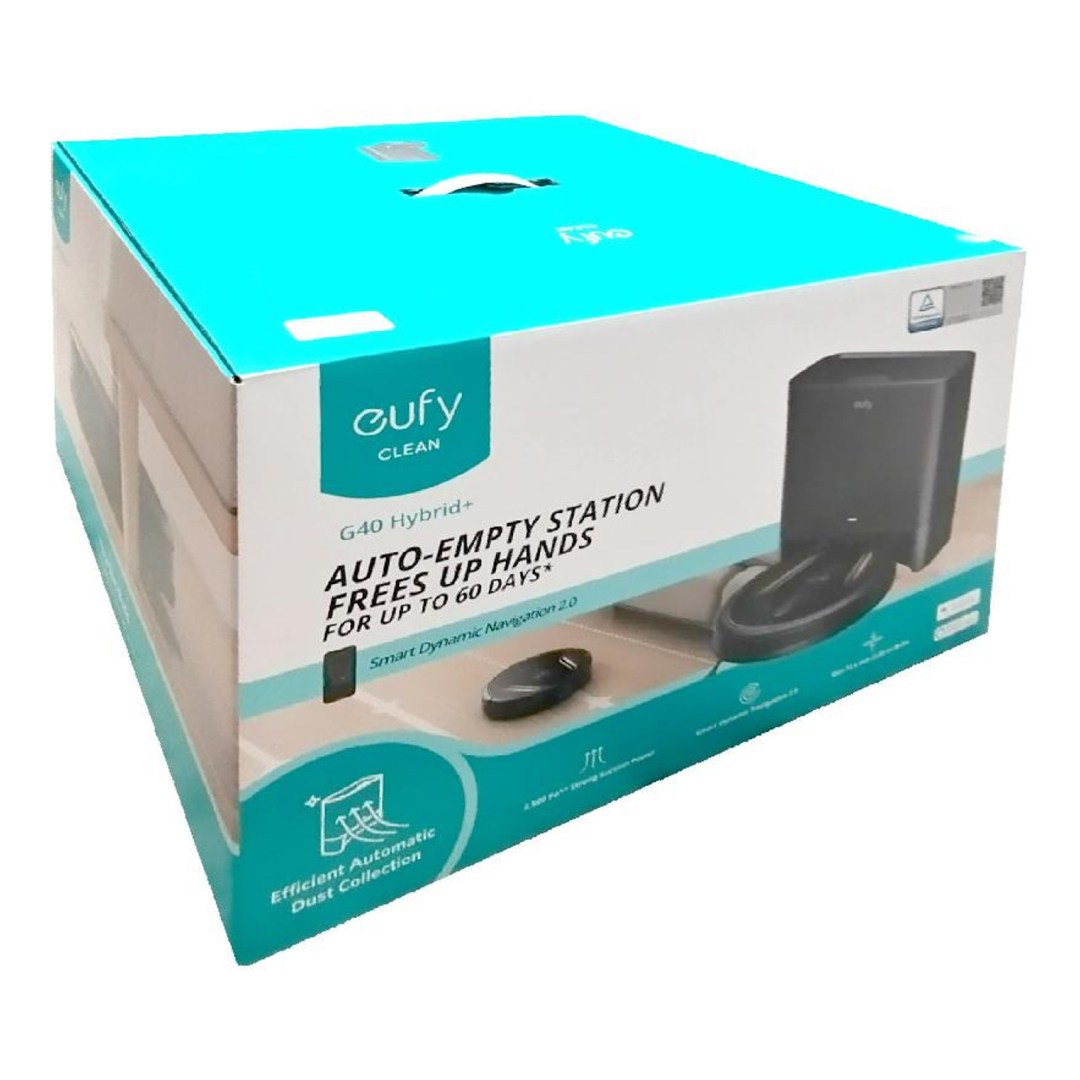 عکس جارو رباتیک یوفی مدل G40 Hybrid Plus جعبه کارتن جارو رباتیک یوفی مدل G40 Hybrid Plus