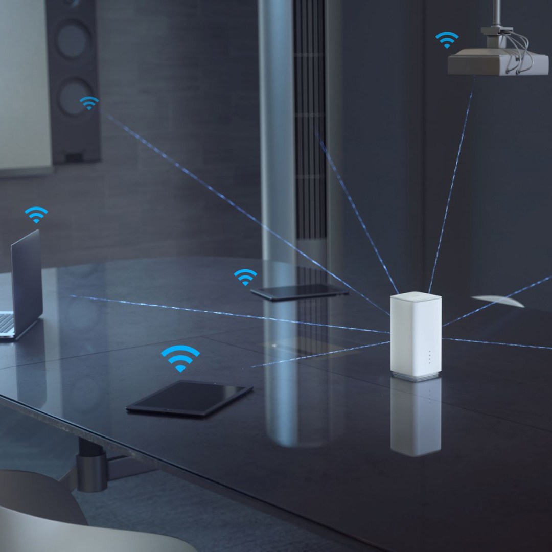 پخش امواج مودم روتر 5G بی‌سیم اوپو مدل CPE T1a