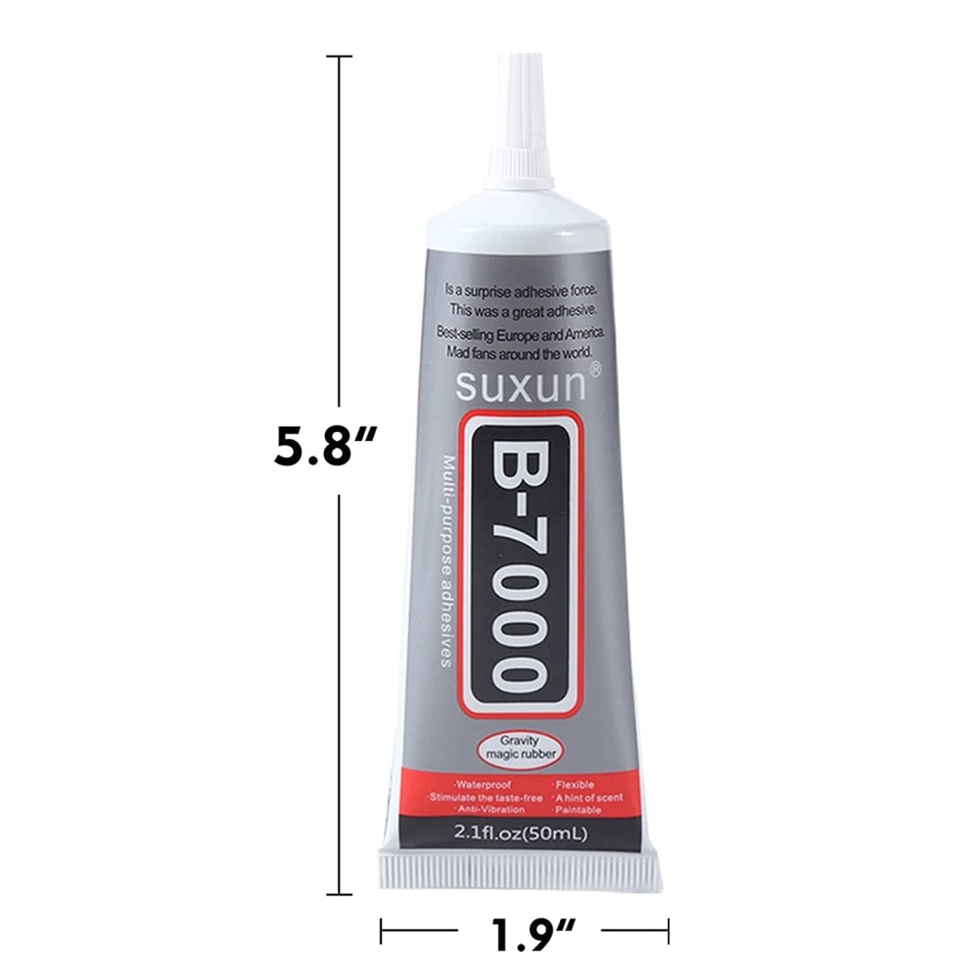 عکس چسب شفاف تعمیراتی ساکسن مدل B-7000 حجم 110 میلی لیتر ارتفاع چسب شفاف تعمیراتی ساکسن مدل B-7000 حجم 110 میلی لیتر