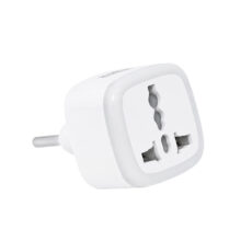 مبدل برق چراغدار 3 به 2 کینگما مدل KINGMA M-03 رنگ سفید