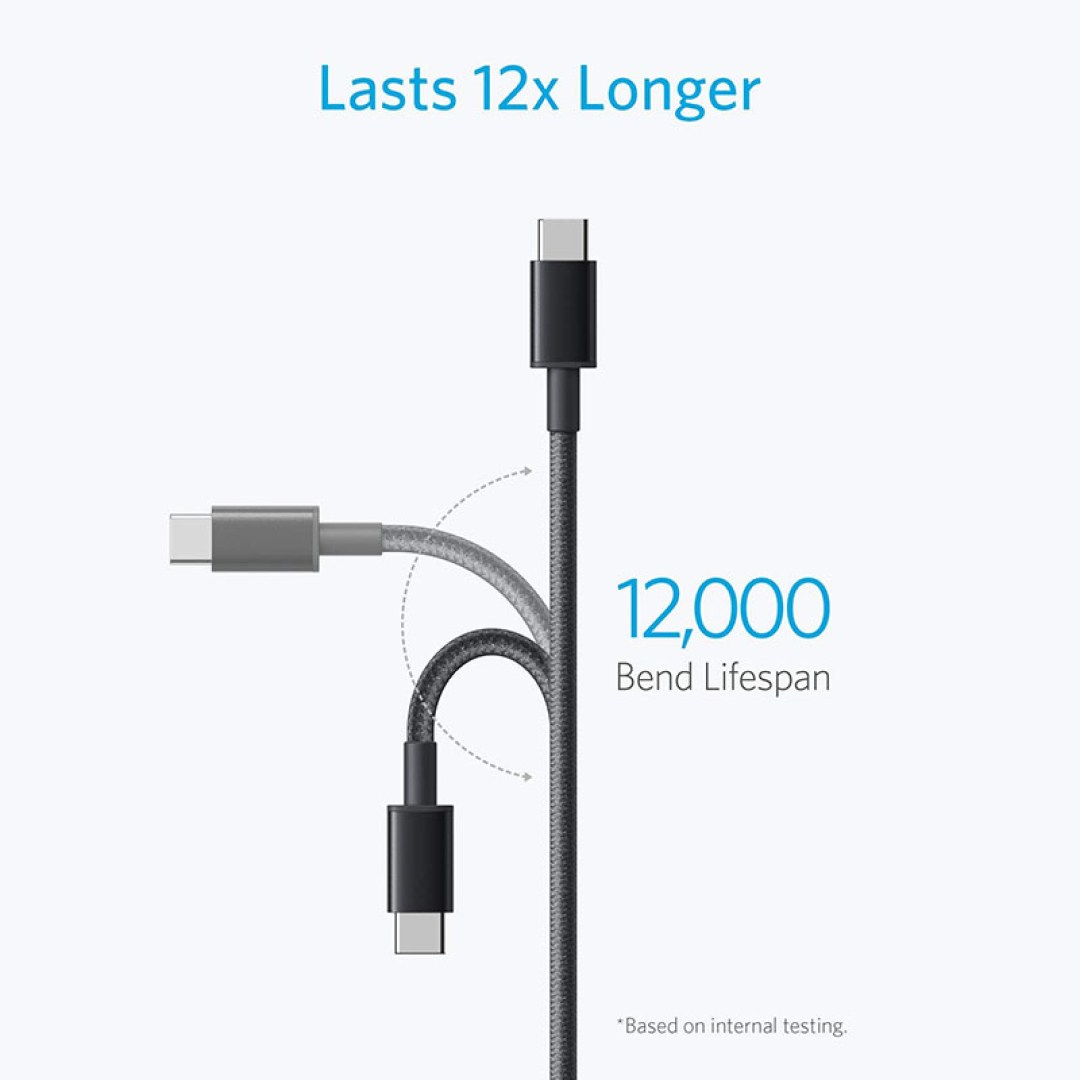 کابل شارژ سریع USB به تایپ سی انکر مدل Anker 322