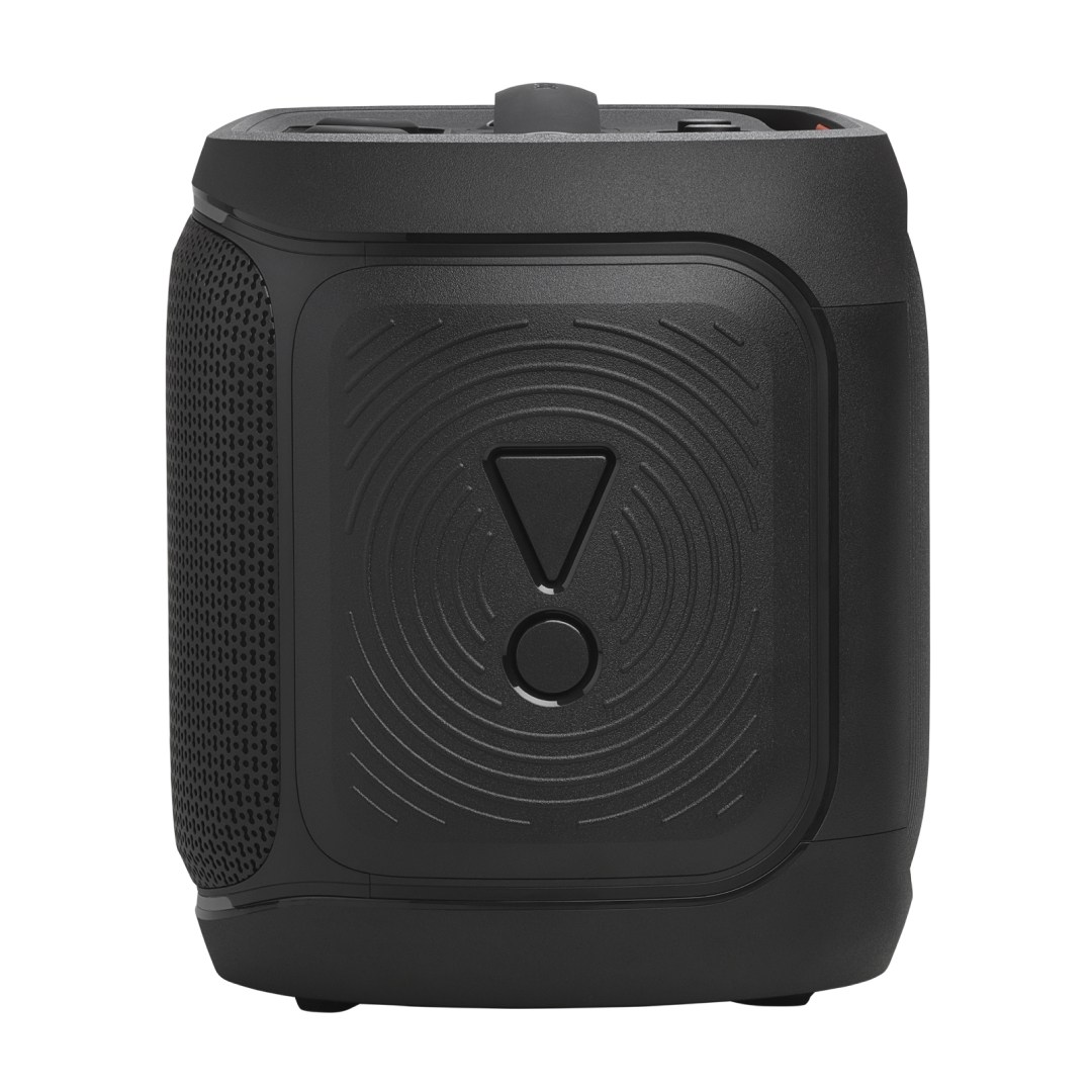 عکس اسپیکر بلوتوثی قابل حمل جی بی ال PartyBox On the Go 2 با یک میکروفون اسپیکر بلوتوثی قابل حمل جی بی ال PartyBox On the Go 2