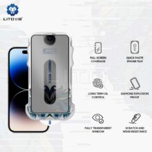 گلس محافظ صفحه نمایش با کیت نصب آسان لیتوو مدل Privacy Full Glass سری D+ Tool