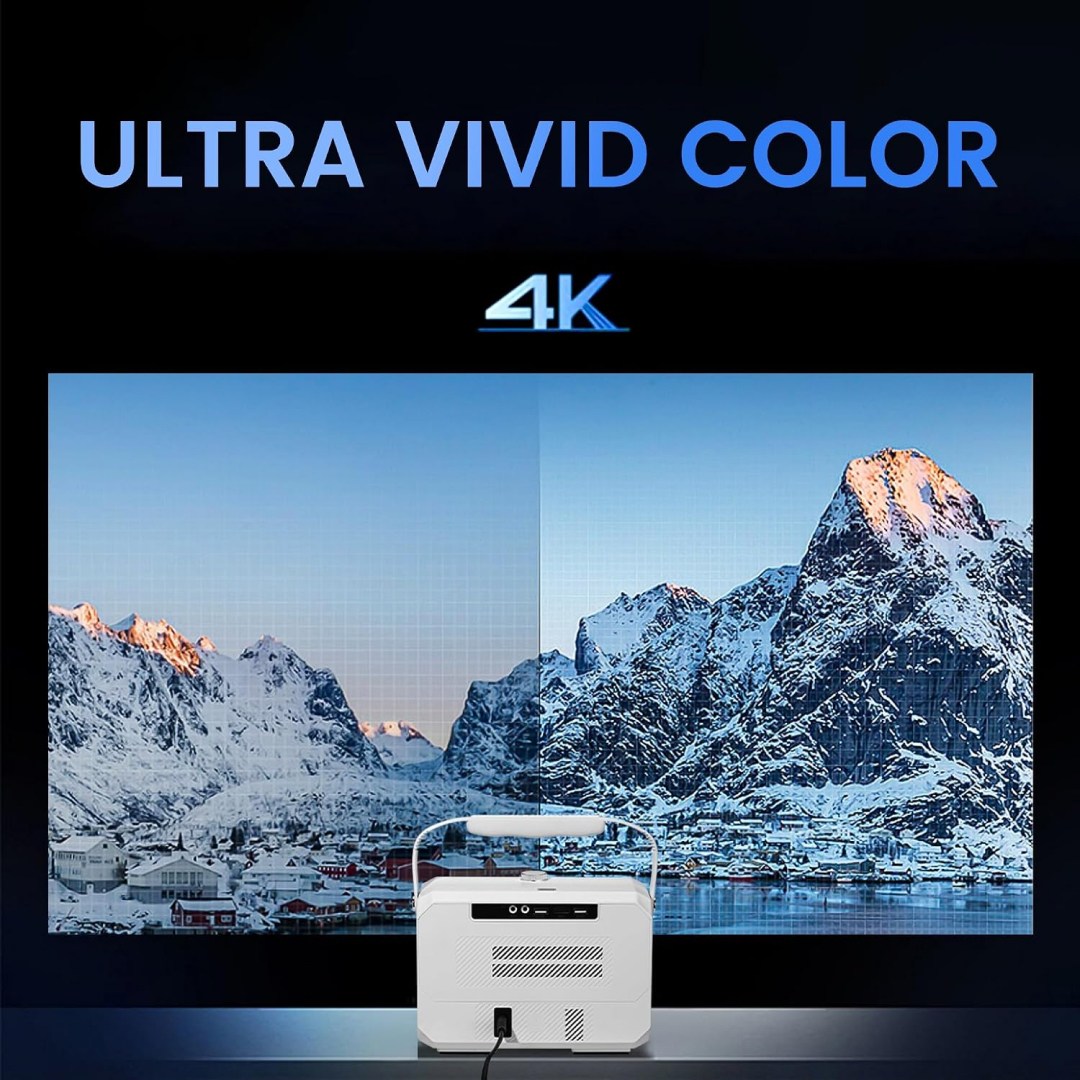 عکس ویدئو پروژکتور 720p یومیو مدل Q6 Max ویدئو پروژکتور یومیو مدل Q6 Max
