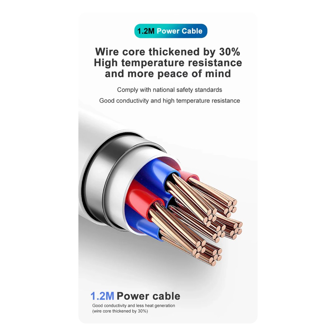 عکس شارژر رومیزی 10 پورت 140 وات Kingmax مدل WLX-H13 متریال داخلی کابل WLX-H13 140W GaN Fast Charging Socket with PD100W Charging/Wireless Charging/4AC Socket