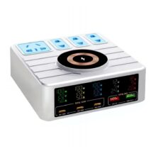 شارژر رومیزی 10 پورت 140 وات Kingmax مدل WLX-H13