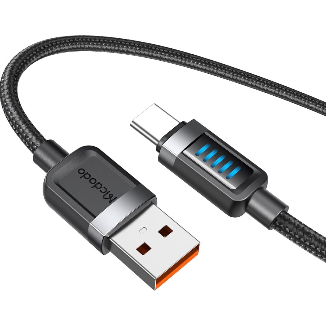 عکس کابل شارژ سریع USB به تایپ سی 6 آمپر مک دودو مدل CA-033 کابل شارژ سریع USB به تایپ سی 6 آمپر مک دودو مدل CA-033