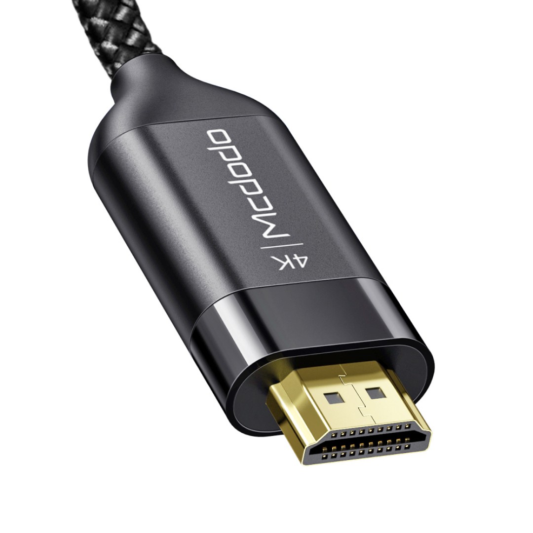 عکس کابل انتقال تصویر HDMI کیفیت 4K مک دودو مدل CA-718 طول 2 متر کابل انتقال تصویر HDMI کیفیت 4K مک دودو مدل CA-718 طول 2 متر