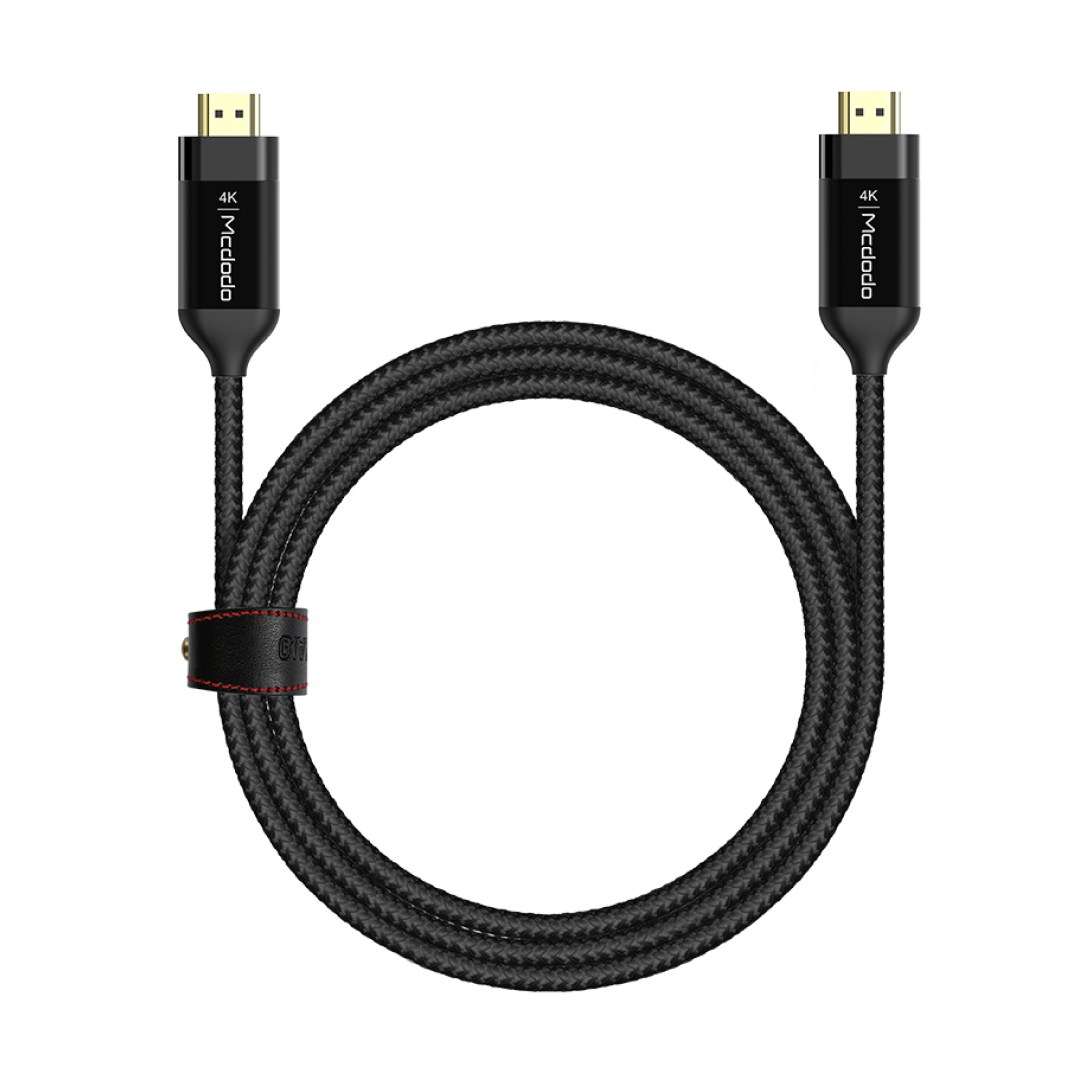 عکس کابل انتقال تصویر HDMI کیفیت 4K مک دودو مدل CA-718 طول 2 متر کابل انتقال تصویر HDMI کیفیت 4K مک دودو مدل CA-718 طول 2 متر