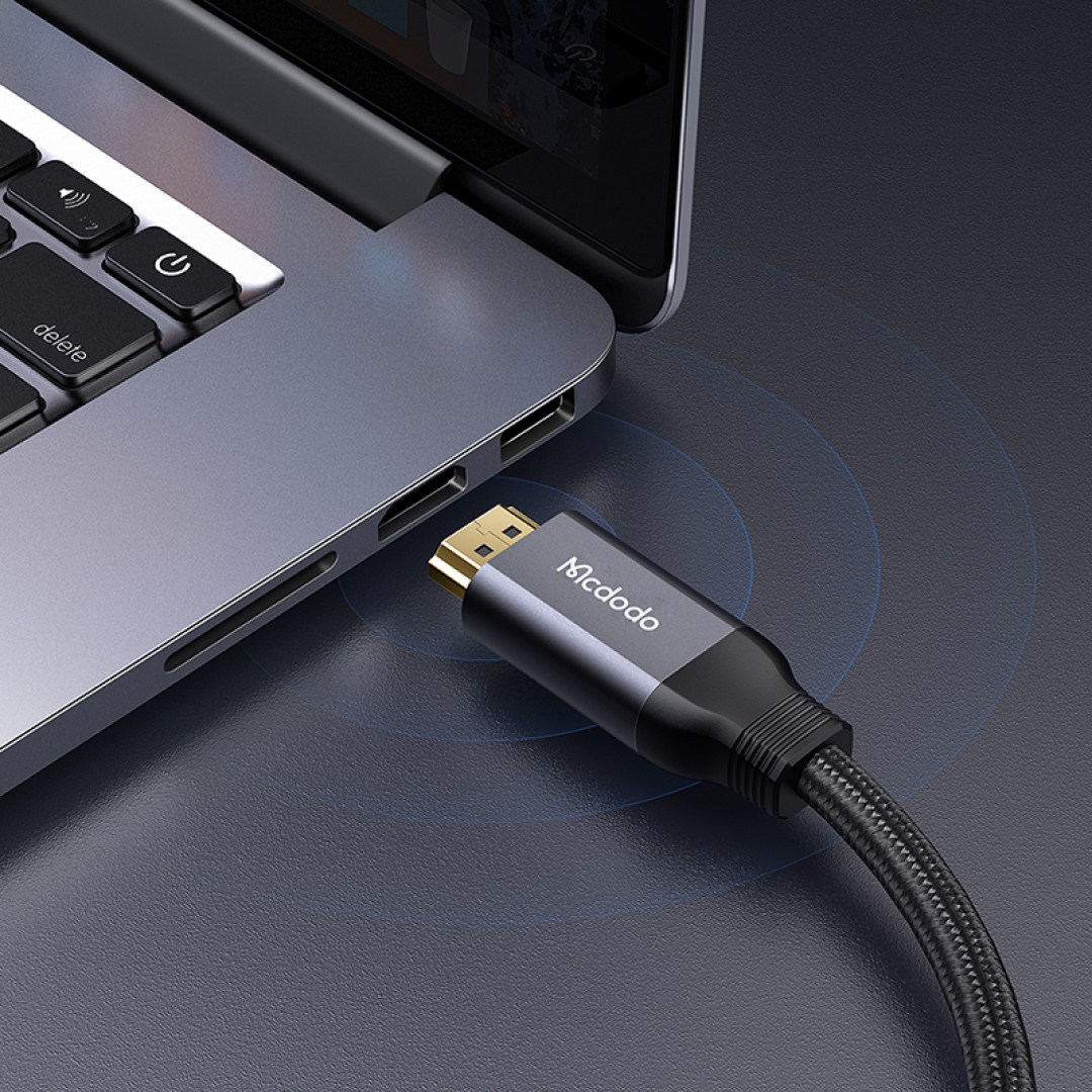 عکس کابل تبدیل HDMI به VGA مک دودو مدل CA-777 طول 2 متر کابل تبدیل HDMI به VGA مک دودو مدل CA-777 طول 2 متر