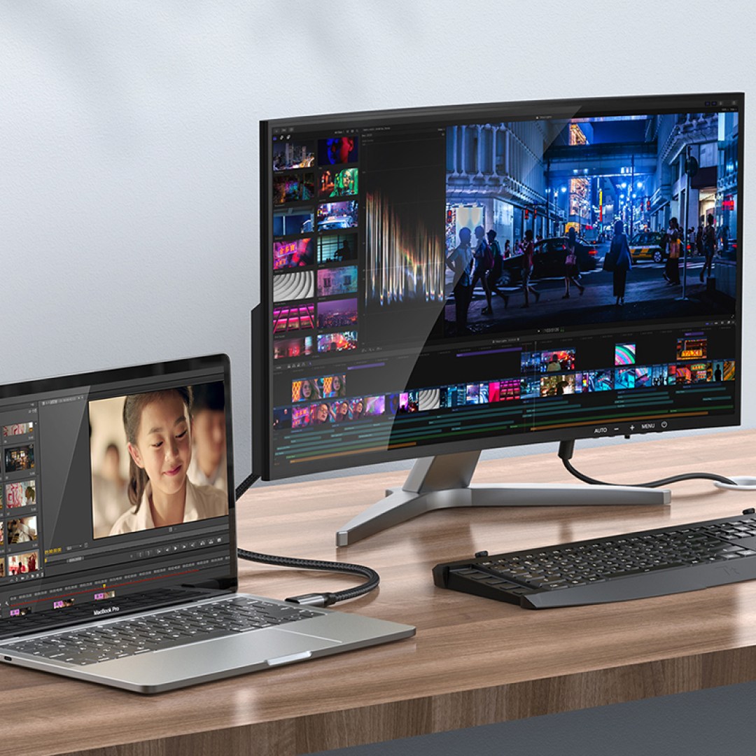 عکس کابل تبدیل HDMI به VGA مک دودو مدل CA-777 طول 2 متر کابل تبدیل HDMI به VGA مک دودو مدل CA-777 طول 2 متر مناسب برای انتقال تصویر از لپ تاپ به مانیتور