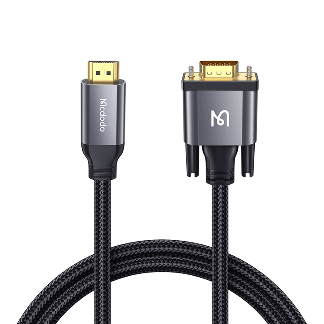 عکس کابل تبدیل HDMI به VGA مک دودو مدل CA-777 طول 2 متر کابل تبدیل HDMI به VGA مک دودو مدل CA-777 طول 2 متر
