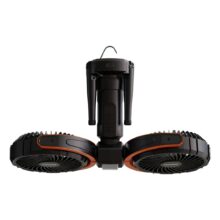 پنکه شارژی قابل حمل به همراه چراغ و پاوربانک پرودو مدل PD-LFST150