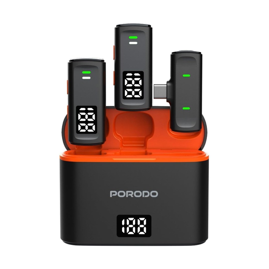عکس میکروفون بی سیم پرودو مدل PD-WCDMIC میکروفون بی سیم پرودو مدل PD-WCDMIC