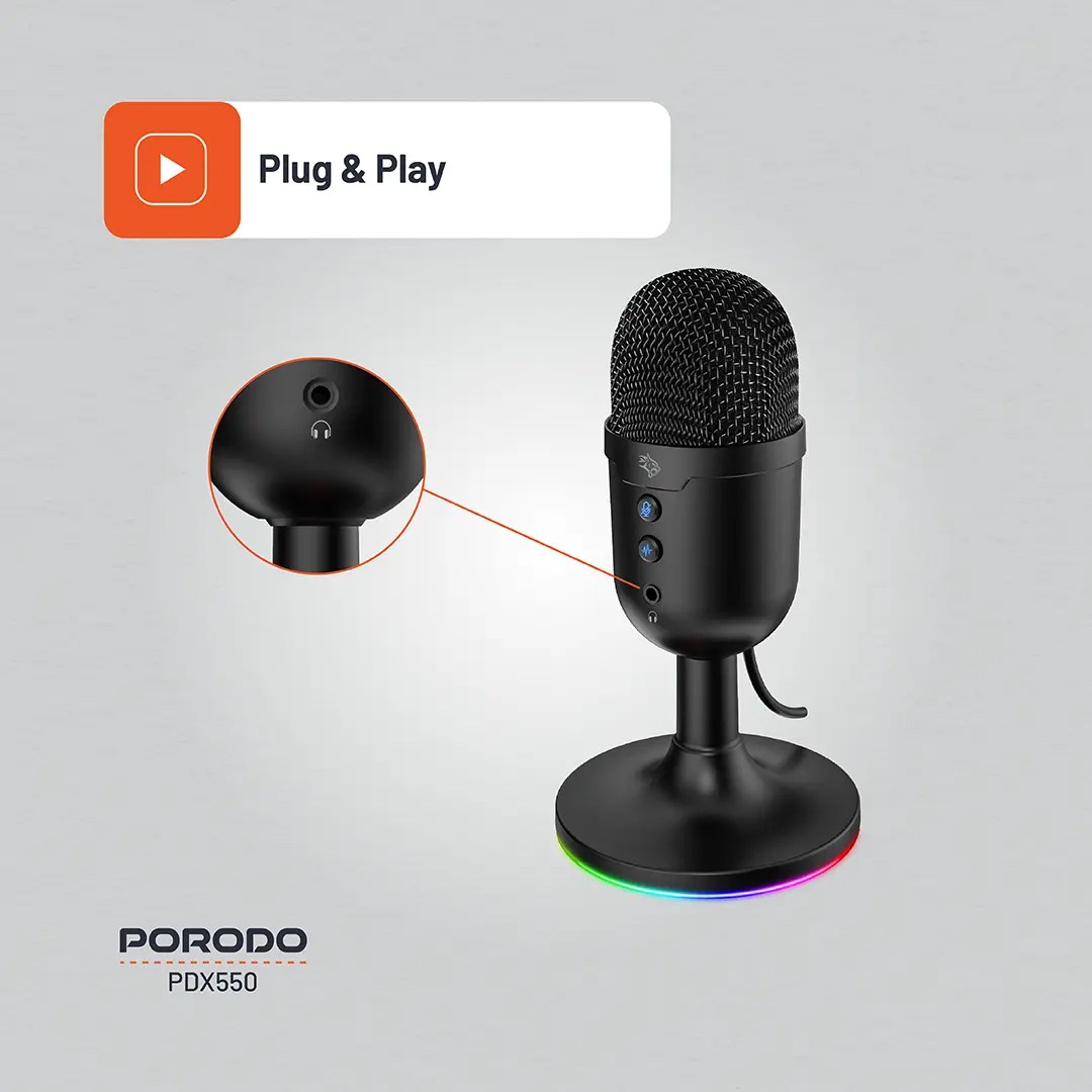 میکروفون گیمینگ کندانسر پرودو مدل PDX550