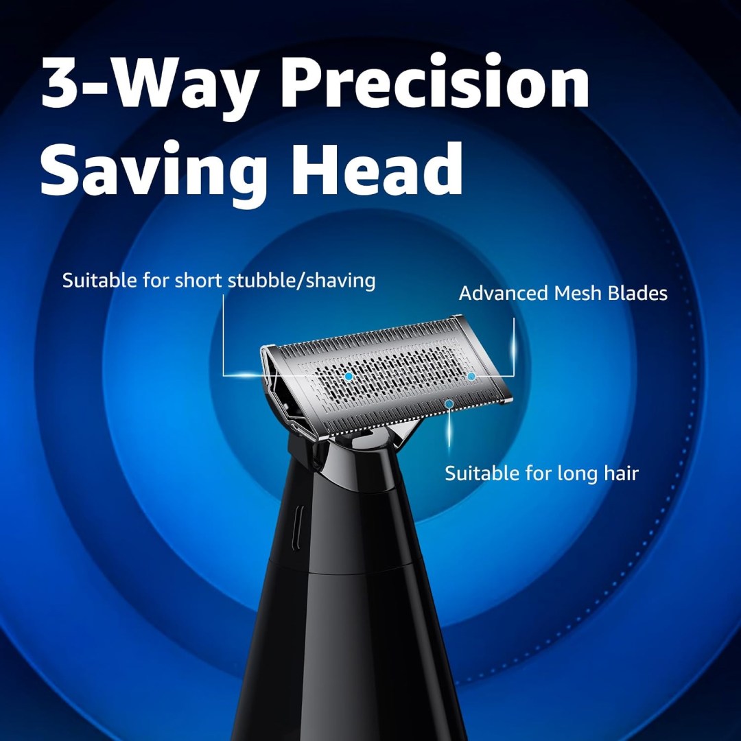 عکس ماشین اصلاح شیائومی مدل X300 UniBlade سری اصلاح سهطرفه برای کوتاهکردن و اصلاح نزدیک در X300 UniBlade