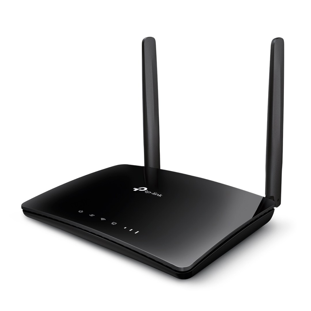 مودم روتر 4G LTE بی‌سیم تی پی لینک مدل Archer MR202 رنگ مشکی