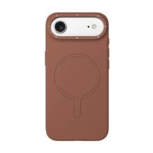 قاب مگ سیف یانگ کیت مدل Morandi Silicone مناسب برای iPhone 17 Air رنگ قهوه ای