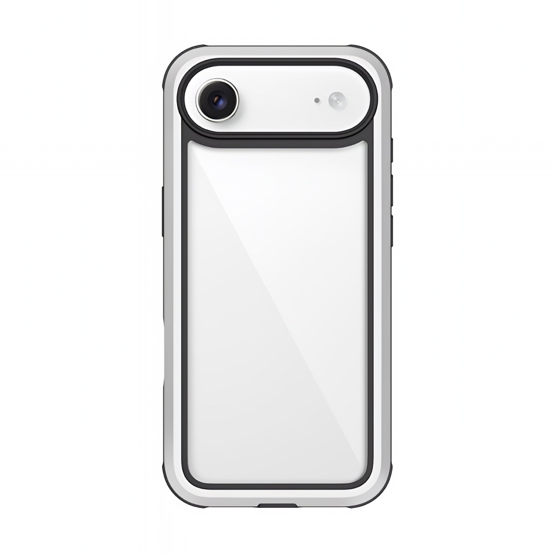 عکس قاب کی زد دوو مدل ARES مناسب برای iPhone 17 Air قاب کی زد دوو مدل ARES مناسب برای iPhone 17 Air رنگ دور نقرهای