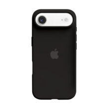 قاب مدل سیلیکونی مناسب برای iPhone 17 Air رنگ مشکی