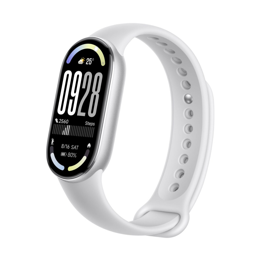 مچ بند هوشمند شیائومی مدل Mi Band 10 | نسخه گلوبال | رنگ سفید